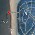 Unesite ove koordinate u Google Maps i zanemećete - džinovska zmija duga 130 metara skriva se uz obalu Francuske