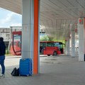 Poskupela peronska karta na Autobuskoj stanici u Leskovcu