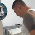 "Bacio ga, od udarca mu je naprslo koleno": Kristina objavila jeziv snimak povređenog psa, Kristijan podivljao