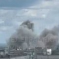 Pogledajte trenutak eksplozije ruske vojne baze: Ukrajina koristila rakete proizvedene u SAD (video)