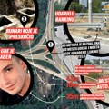 (Mapa) misterija duga 40 sekundi i 100 metara: Gde se kretao i gde je pronađen Luka Vuksanović nakon saobraćajne nesreće…