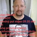 Nestao dušan Mandić iz Nove PAZOVe: Porodica očajna, potraga u toku (foto)