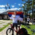 Biciklista Borca Ognjen Ilić prvak Balkana u vožnji na hronometar