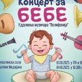 Koncert za bebe do dve godine u GO Medijana