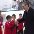 Vučić u Putincima prisustvovao otvaranju sportske hale: Ispunili smo obećanje