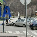 Motor oboren na zemlju, pored putničko vozilo: Žestok sudar u centru Prijepolja, na licu mesta policija i Hitna pomoć (FOTO)