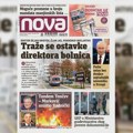 Vikend "Nova" piše: Član Lekraske komore Srbije predložio smene svih nelegalno izabranih direktora domova zdravlja i bolnica