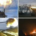 Rusi pogodili rafineriju nafte, izbio požar! Kamikaze prave haos na frontu (video)