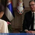 Vučić za kineske medije uoči posete Si Đinpinga: "Spasao je više od 10.000 radnih mesta, smatramo ga prijateljem" (foto)