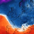 Stiže nevreme: Pogledajte snimak "borbe" hladnog i toplog vazduha, i prodora polarnog i do Srbije