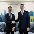 Đurić u Vašingtonu sa pomoćnikom državnog sekretara Hanrahanom o unapređenju saradnje