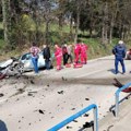 Више повређена у удесу два аутомобила код Лесковца