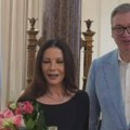 Vučić primio glumicu Ketrin Zitu Džouns