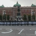 Akcija Žena u crnom na Trgu republike: Srebrenica - ime genocida