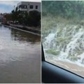(Foto, video) oluja nad dalmacijom Grmljavina i kiša uzrokovale kriznu situaciju tribunj i vodice pod vodom