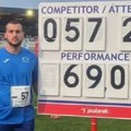 Srpski atletičar Jovan Stranić oborio nacionalni rekord u bacanju kladiva