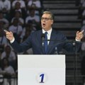 AP: Desetine autobusa dovezle Vučićeve pristalice u Beograd na početak kampanje za premijera