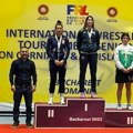 Sija zlatnim sjajem Reprezentativka Srbije u rvanju Fani Nađ osvojila srebrnu medalju u Bukureštu