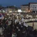 U Kragujevcu protestna šetnja u znak podrške studentima iz Novog Pazara