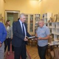 Ministar Beriša posetio Srpsku čitaonicu "Laza Kostić" u Somboru