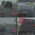 Presretači zaustavili strance koji su vozili i do 230 km/h na srpskim putevima (FOTO)