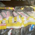 Uhapšen muškarac u Vranju: Zaplenjeno 400 boksova cigareta i skoro 120 kilograma duvana