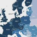 Objavljena mapa Evrope koja pokazuje kupovnu moć građana i jasno se vidi gde se najlošije živi u regionu: Dok jedni žive…