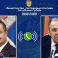 Razgovarali Dačić i Lavrov: "Susrešćemo se prvom prilikom"