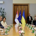Predsednik Vučić se sastao sa predsednikom Vrhovne rade Ukrajine Ruslanom Stefančukom