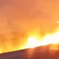 Veliki plamen se širi Jeziva scena kod Subotice (VIDEO)