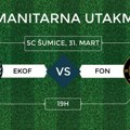 Važno je, lepo je! EKOF i FON u humanitarnoj misiji: Futsal utakmica za malu Dunju!
