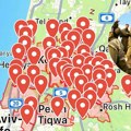 "Milioni Izraelaca danas su bili prisiljeni da odu u skloništa": Mapa raketnih udara Hezbolaha na Izrael