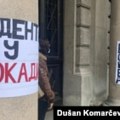 Blokada kod Pravnog fakulteta u Beogradu zbog pada nadstrešnice u Novom Sadu