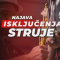 ISKLJUČENJA STRUJE: U sredu 12. februara 26 ulica u dva naseljena mesta ostaje bez struje! [RASPORED] Isključenja struje za…