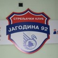 Policajci izvode gađanje: U streljani SK „Jagodina 92“