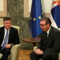 Vučić se sastao sa Lajčakom, razgovarali o ZSO