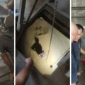 Čovek izvučen iz silosa u Surčinu: Iz jame duboke 9 metra izbavili ga vatrogasci