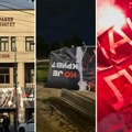 Kako su ćaci ponizili blokadere s pravnog! Studenti koji hoće da uče skinuli sramnu zastavu s fakulteta gori vatra, ostao…