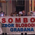 Protest u Somboru: Podrška političkim zatvorenicima, da se brane sa slobode