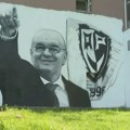 "Džaba vam novci, moji sinovci": Mural posvećen Dušku Vujoševiću osvanuo na Karaburmi