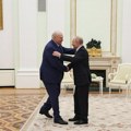 Putin i Lukašenko u Kremlju povodom obeležavanja Dana pobede