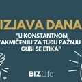 Izjava dana: „U konstantnom takmičenju za tuđu pažnju – gubi se etika“