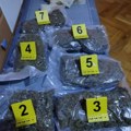 Policija na granici sa Crnom Gorom zaplenila skoro 22 kilograma marihuane