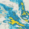 Zastrašujuće radarske slike: Hladan ciklon okružio Beograd, pljusak ne namerava da stane