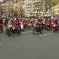 Deda Mrazevi na motociklima doneli poklone bolesnoj deci u Nišu