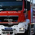 Izgorela nekadašnja kafana „Merak“, jedna osoba povređena