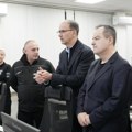 Macut i Dačić posetili Sektor za vanredne situacije zbog nevremena u većem delu Srbije