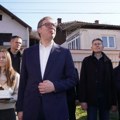 Vučić: U Aleksandrovcu za putnu infrastrukturu osam miliona evra, mašine stižu 1. marta