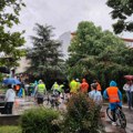 PEDESETAK VALJEVSKIH STUDENATA I SREDNJOŠKOLACA BICIKLAMA KRENULO KA LOZNICI NA SUTRAŠNJI PROTEST “MARŠ NA DRINU”