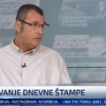 Arsenijević: Doživeli smo nasilje na protestu, više liče na huligansku omladinu nego na studente (video)